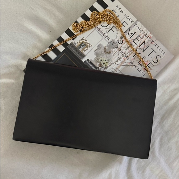 Authentic Dior Black Bag with Gold Chain Accent - Picture 2 of 11